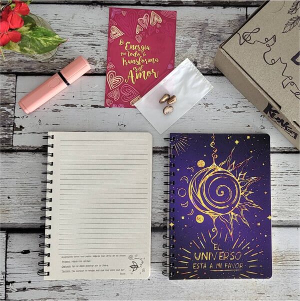 Combo 2 Cuaderno en caja + semilla + tarjeta