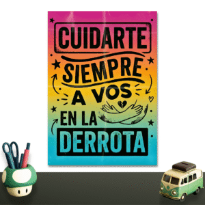 Cuidarte siempre a vos en la derrota