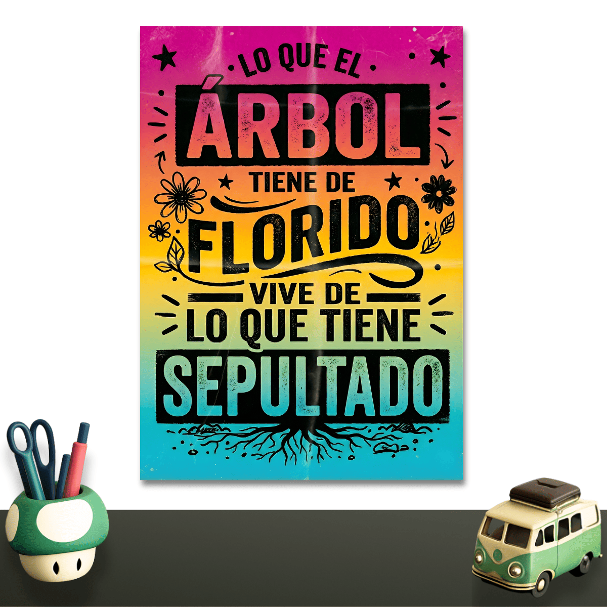 Lo que el árbol tiene de florido