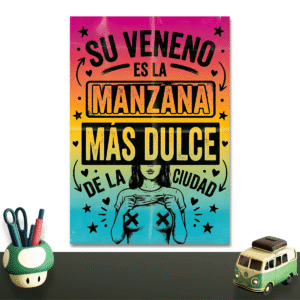 Su veneno es la manzana mas dulce...