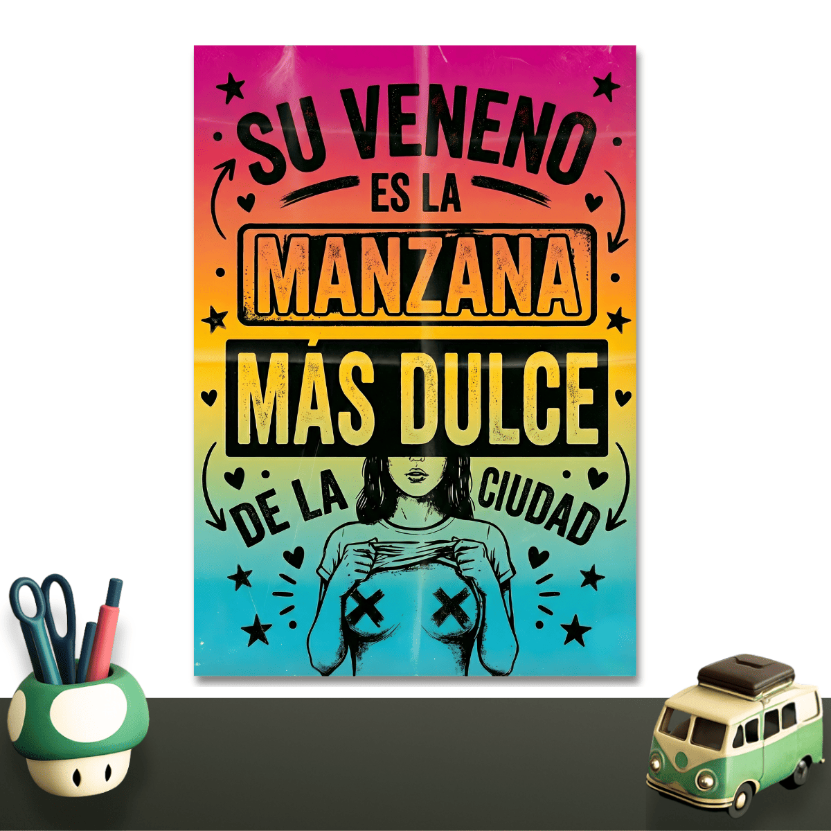 Su veneno es la manzana mas dulce...