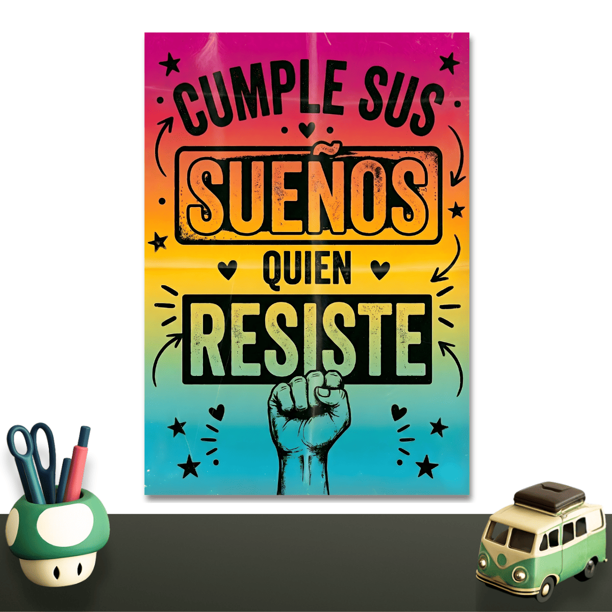 Cumple sus sueños quien resiste