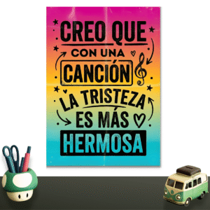 Creo que con una cancion...