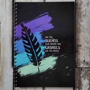 CUADERNO + PLANNER UNIVERSITARIO - PLUMA